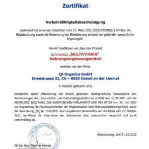 Multivitamin Kapsel - 15 Vitamine für Grundversorgung